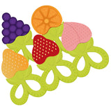 CUDDLES SILICONE TEETHER PURPLE GRAPES