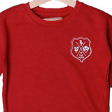 RED "PAW PATROL" PRINTED TERRY FABRIC SWEATSHIRT