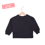 BLACK PLAIN BAGGY STYLE SWEATSHIRT