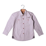 HAZEL GREY ORIGINAL WORNE FULL SLEEVES DOUBLE POCKET SHIRT