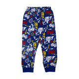 ROYAL BLUE ROBOTICS PRINTED PAJAMA