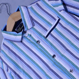 BLUE MULTI LINES FULL SLEEVES SHIRT FOR BOYS