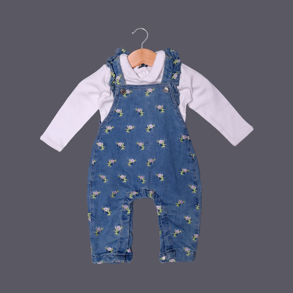 Winter Dungarees For Girls