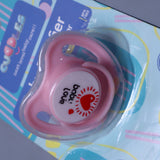 Cuddles Baby Pacifier With Protective Cover Pink