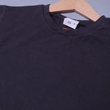 PLAIN DULL BLACK HALF SLEEVES T-SHIRT