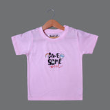 PINK YASS GIRL PRINTED HALF SLEEVES T-SHIRT FOR SUMMERS