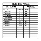 GREY BIG POLKA DOTS HEAVY RIBBED FABRIC PAJAMA FOR GIRLS