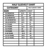 CUSTOMIZE YOUR NAME PRINT ON YELLOW HALF SLEEVES T-SHIRT