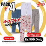 PACK OF 4 WINTER TROUSERS (DEFECTED)