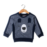 NEW BLUE BEAR FACE PRINTED BABA SUIT