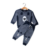 NEW BLUE BEAR FACE PRINTED BABA SUIT