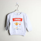 GREY CARTOON PRINTED BOYS SWEATSHIRT