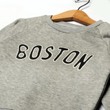 LIGHT GREY BOSTON PRINTED SWEATSHIRT