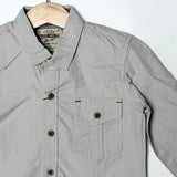 NEW LIGHT GREY CO FULL SLEEVES CASUAL SHIRT FOR BOYS