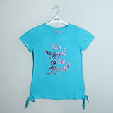 SEA GREEN IT'S COOL TO BE KIND PRINTED T-SHIRT