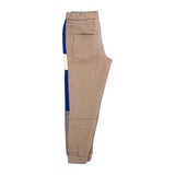 NEW LIGHT BROWN WITH 3 TONE COLOURS JOGGER PANTS TROUSER